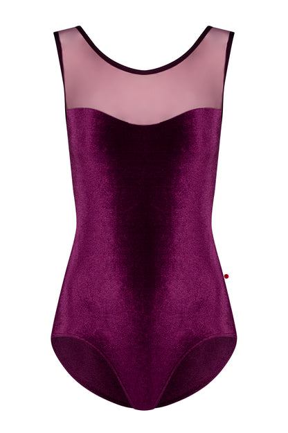 Jane leotard in V-Roxy body color with Mesh Sonata top color and N-Opera trim color