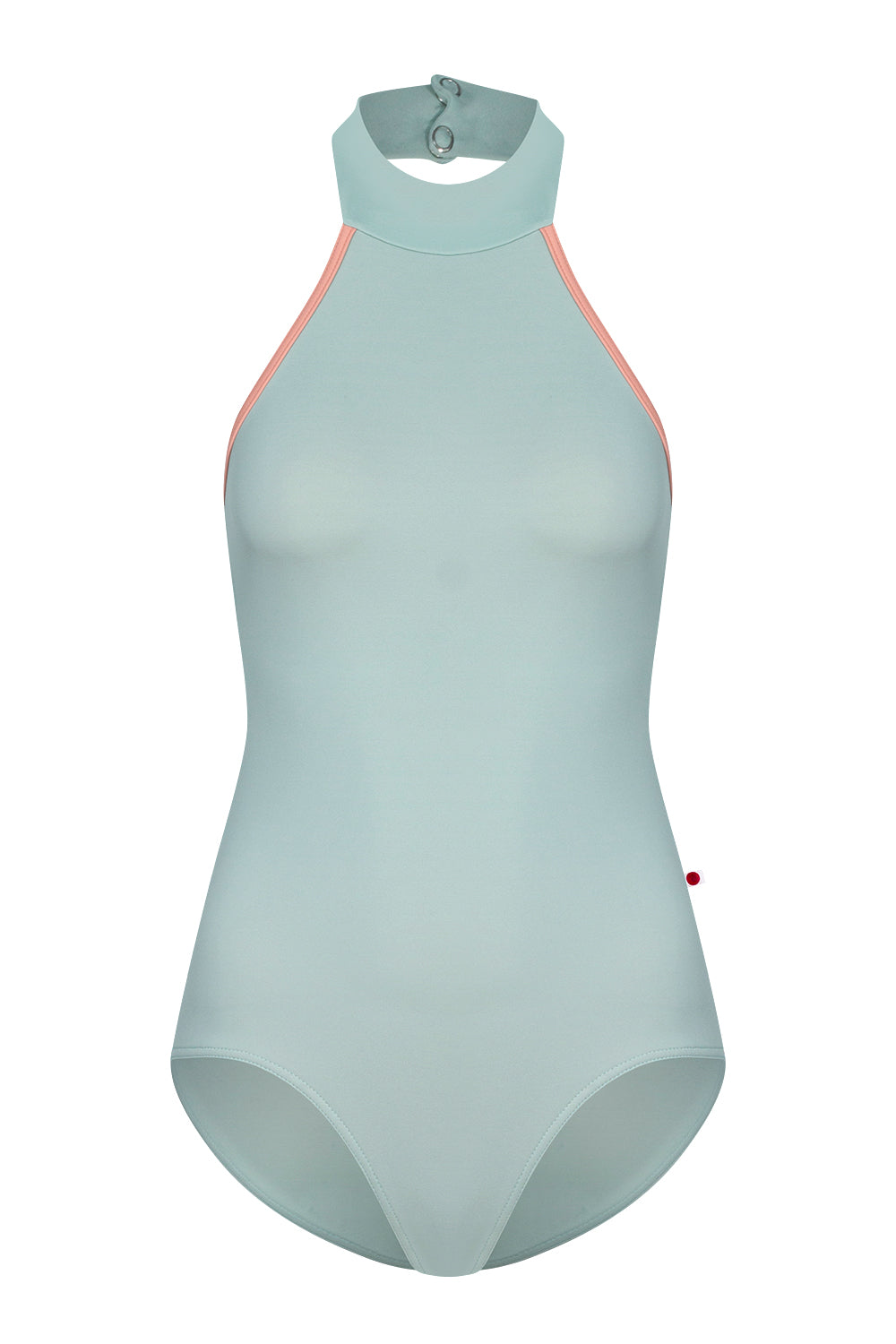 Sarah leotard in T-Whisper body color with T-Nectar trim color