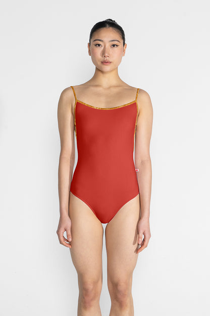 Tamara leotard in T-Riad body color with CV-Bling trim color