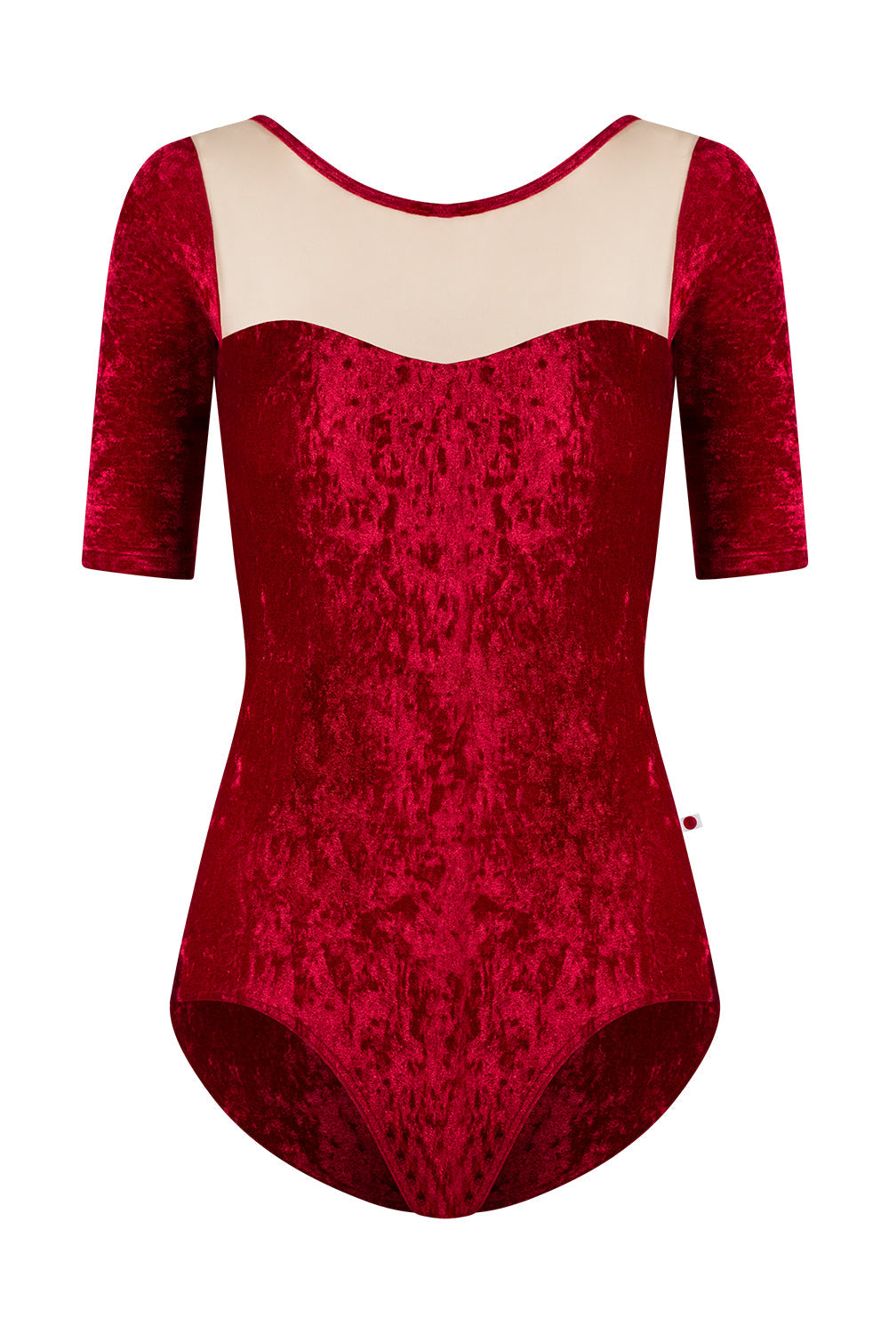 Jane Crushed-Velvet-Half Sleeves